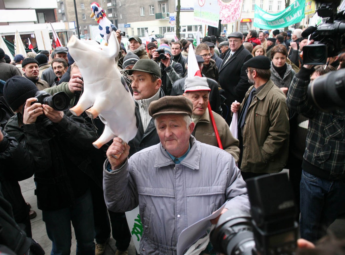 Protest rolników