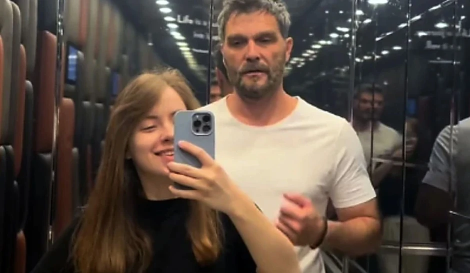 Vahidin Prelić sa ženom