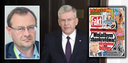 Polityk w ogniu krytyki zwala winę na Fakt. Znany politolog: „Nie żal mi senatora Karczewskiego”