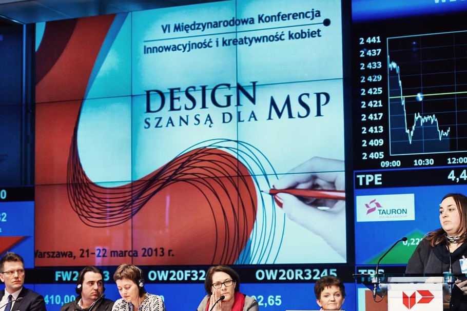 Design szansą dla MSP - konferencja na GPW. Fot. materiały prasowe