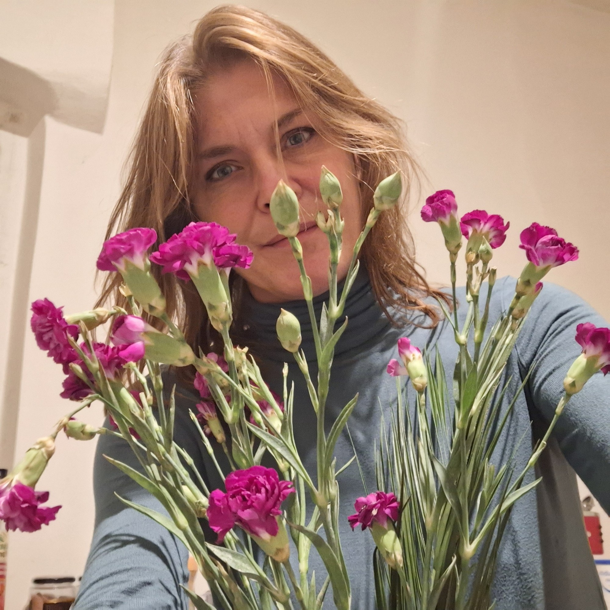 Umelkyňa Katarína Šimurka Feldeková.