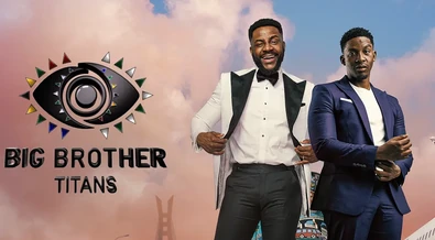 'BBTitans': Ebuka gets cursed for shaking tables on show, wife and fans react 