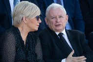 Julia Przyłębska i Jarosław Kaczyński