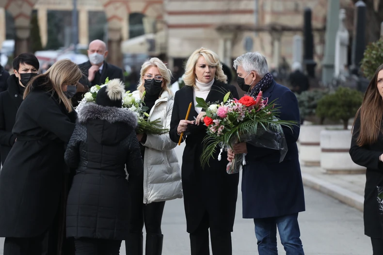 Novo groblje sahrana Ksenija Vučić