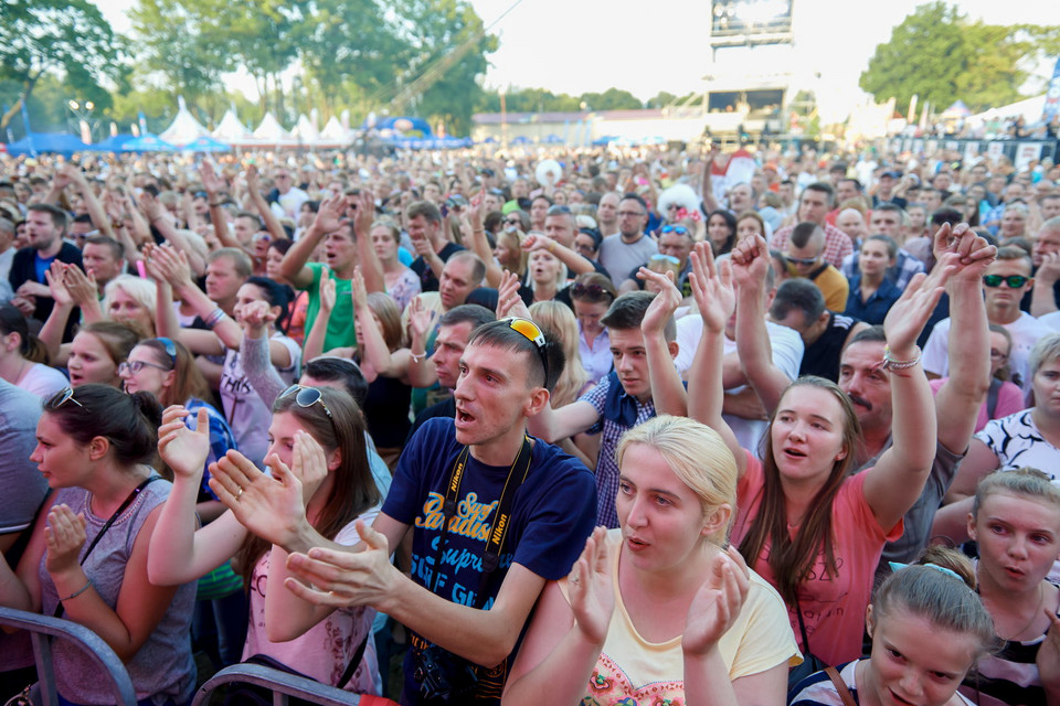 20. Ogólnopolski Festiwal Muzyki Tanecznej w Ostródzie: publiczność pierwszego dnia imprezy