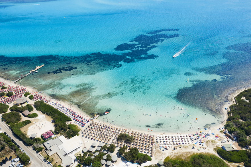 Spiaggia Della Pelosa, Sardynia