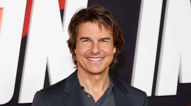 Tom Cruise a "Mission: Impossible - Leszámolás - Első rész" című filmje premierjén 2023. július 10-én New Yorkban. / Fotó: Getty Images