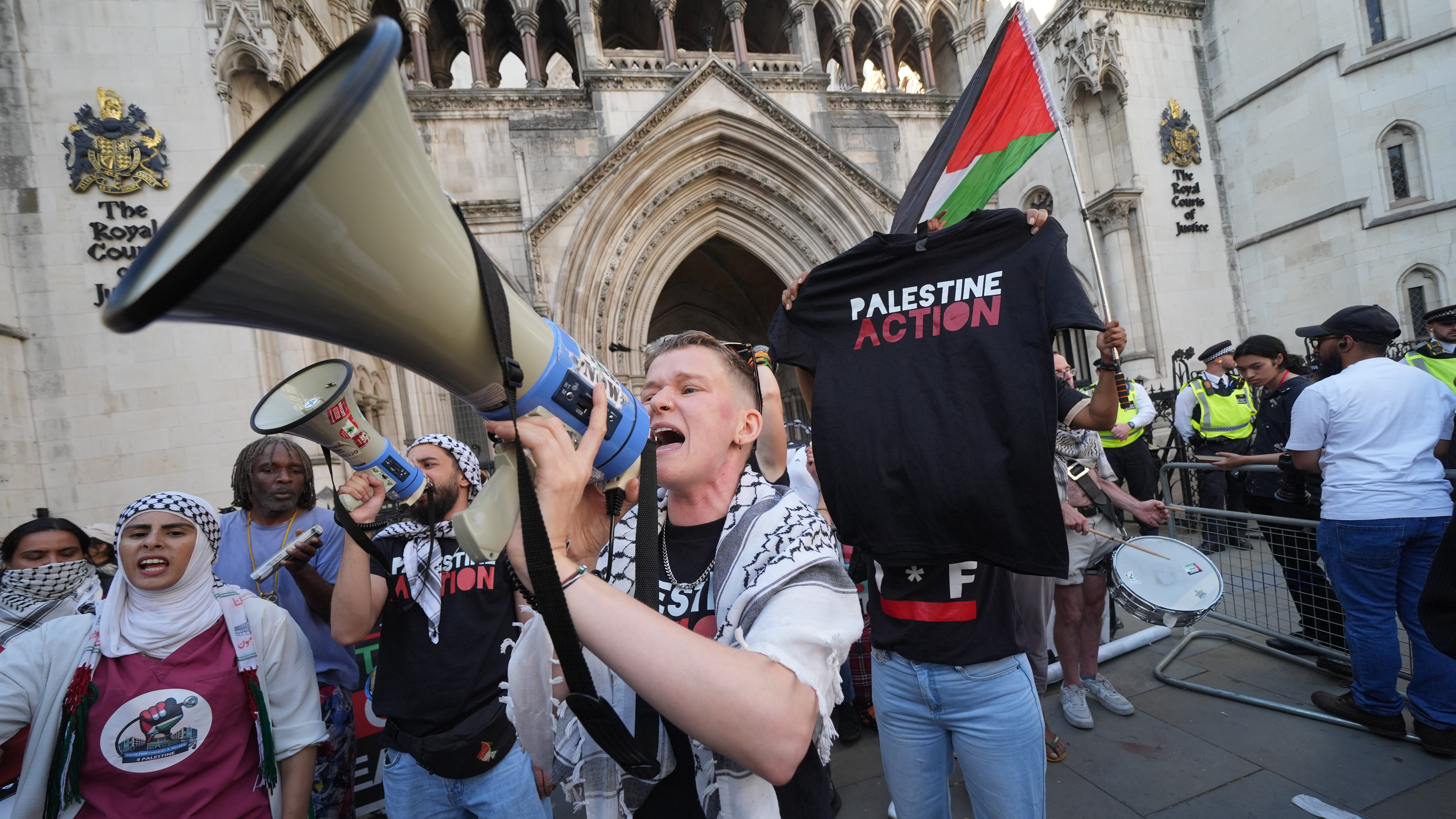 Palestine Action: Court of Appeal hears last-minute challenge