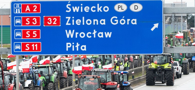 Protest rolników 6-7 marca. Utrudnienia na A2
