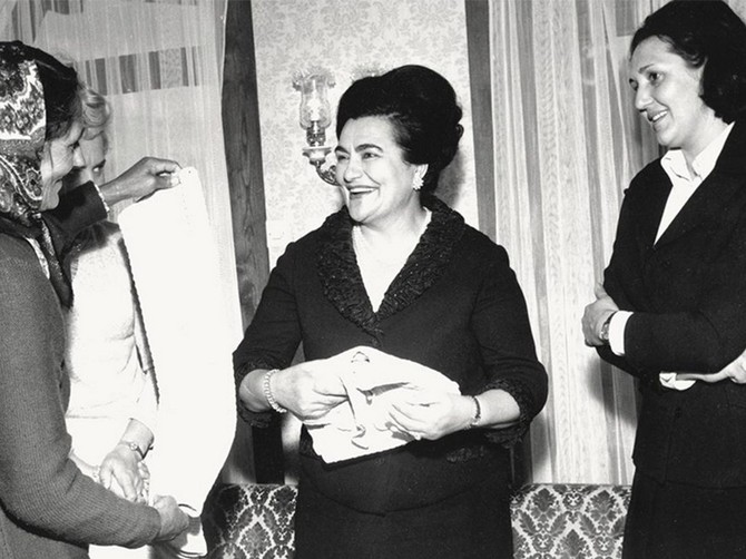 Dobrila Smiljanić i Jovanka Broz