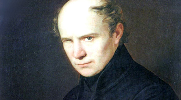 Kölcsey Ferenc (1790–1838), a Himnusz szerzője Anton Einsle festményén /Fotó:Wikipedia