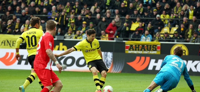 Liga niemiecka. Tak Lewandowski strzelił 21. gola w tym sezonie. WIDEO