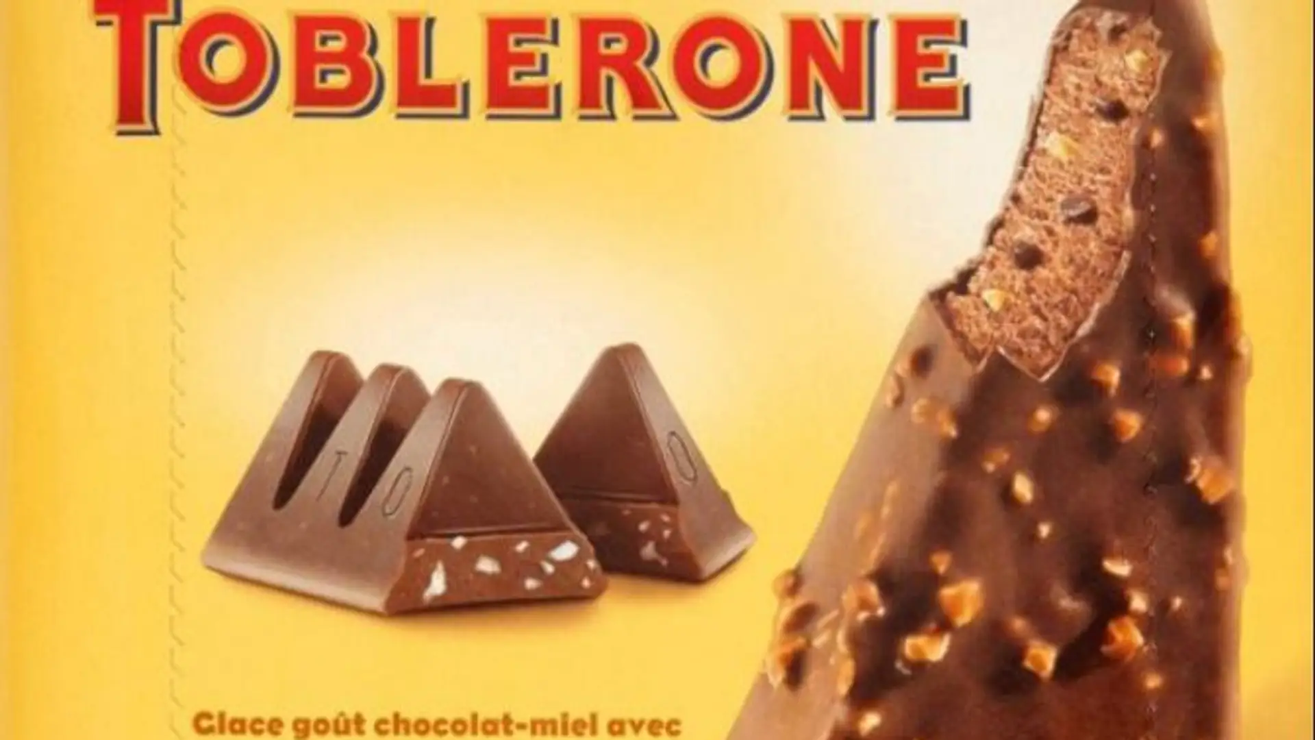 Spełnienie marzeń dla fanów czekolady Toblerone. Powstały specjalne lody