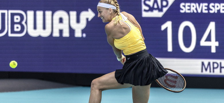 Kvitova jako ostatnia awansowała do półfinału turnieju WTA w Miami
