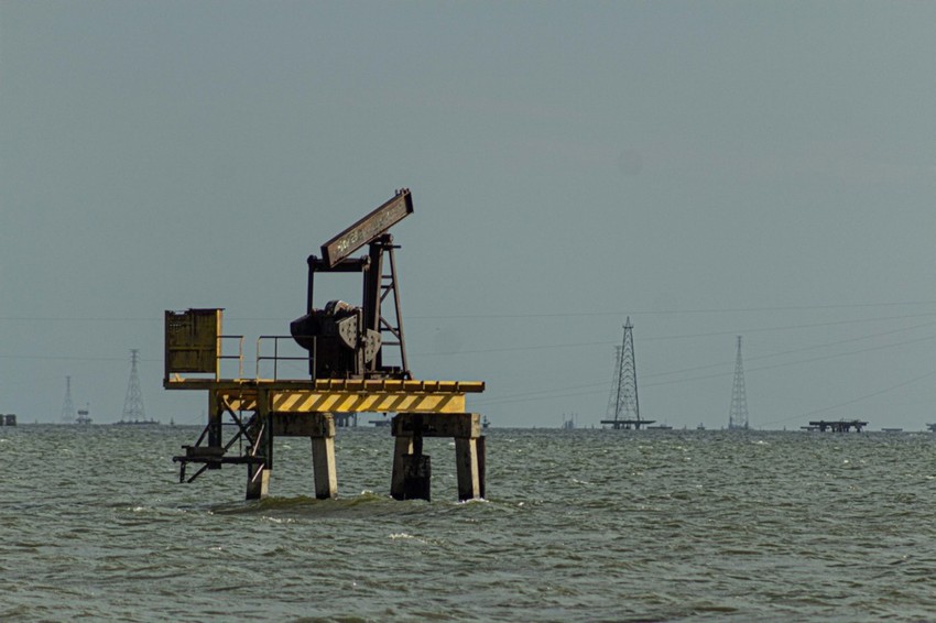 Naftne platforme u Kabimasu, Venecuela