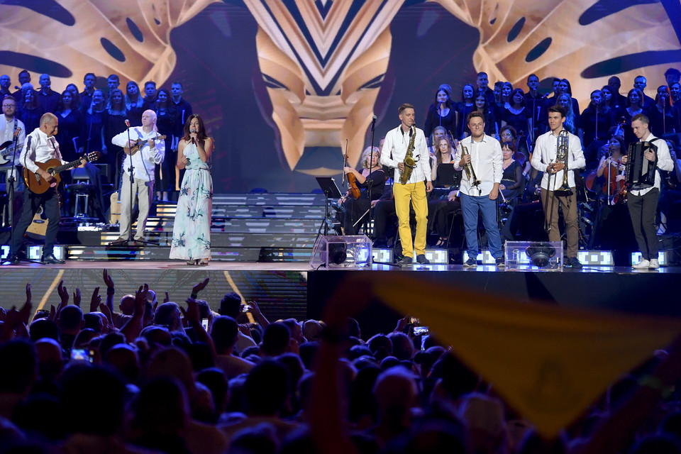 Siewcy Lednicy na koncercie "ABBA Ojcze" w TVP