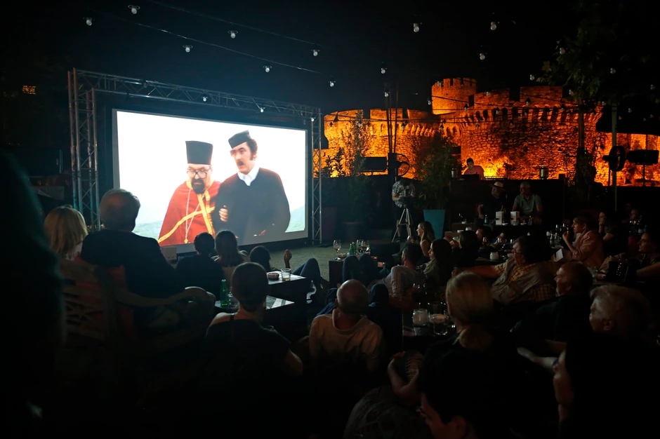 Digitalizovana kopija filma premijerno je prikazana pod kalemegdanskim nebom