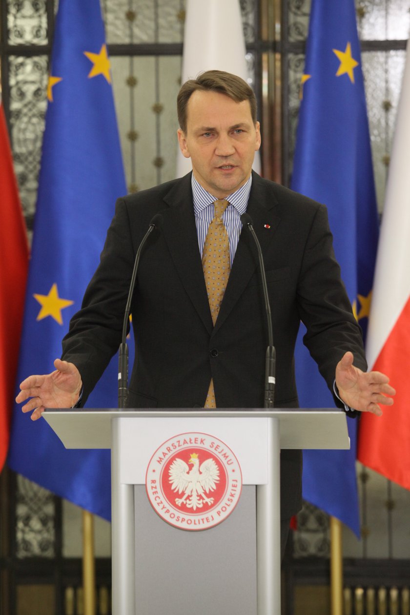 Radosław Sikorski, marszałek Sejmu