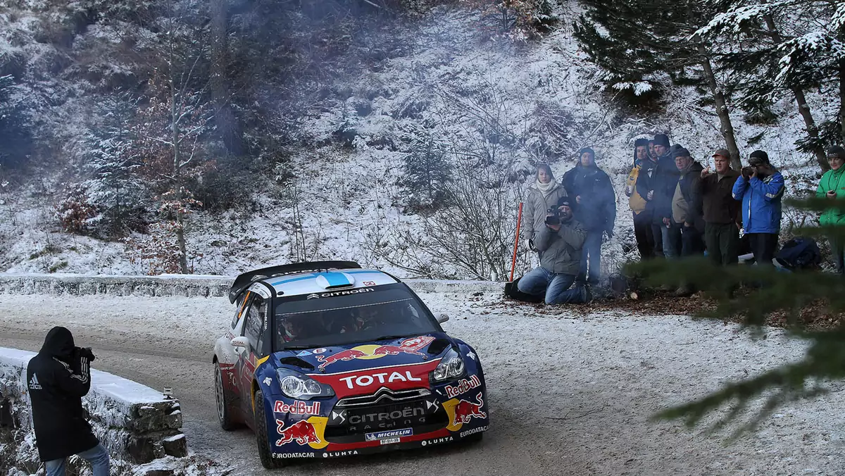 Rajd Monte Carlo 2013: 4 Citroëny DS3 WRC na starcie