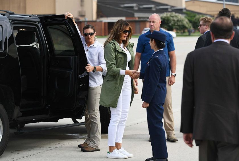 Wpadka Melanii Trump. W tym pojechała do dzieci imigrantów