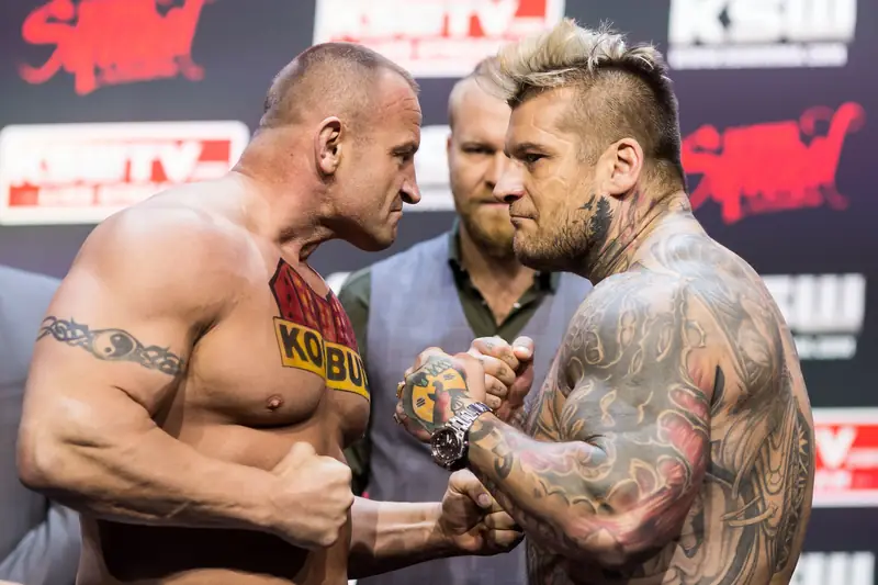 Pudzian i Popek - ważenie przed galą KSW 