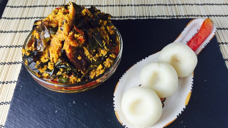 Traditional Meals Fingerlickin Fufu And Egusi Soup Recipe Pulse Nigeria