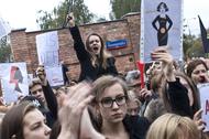 Poland Abortion Demonstration