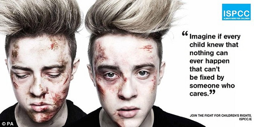 Jedward w kampanii przeciwko przemocy