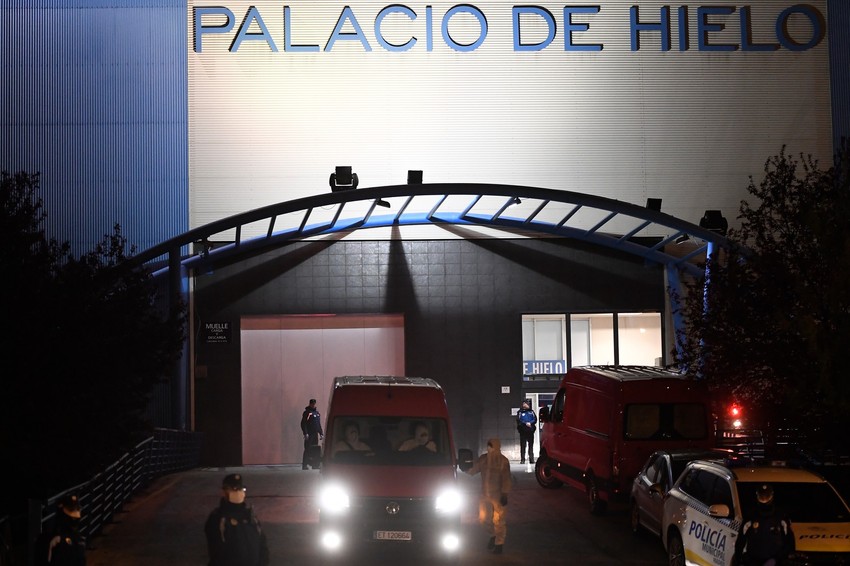 Umesto klizališta, tu će sada biti kreveti za obolele od korona virusa