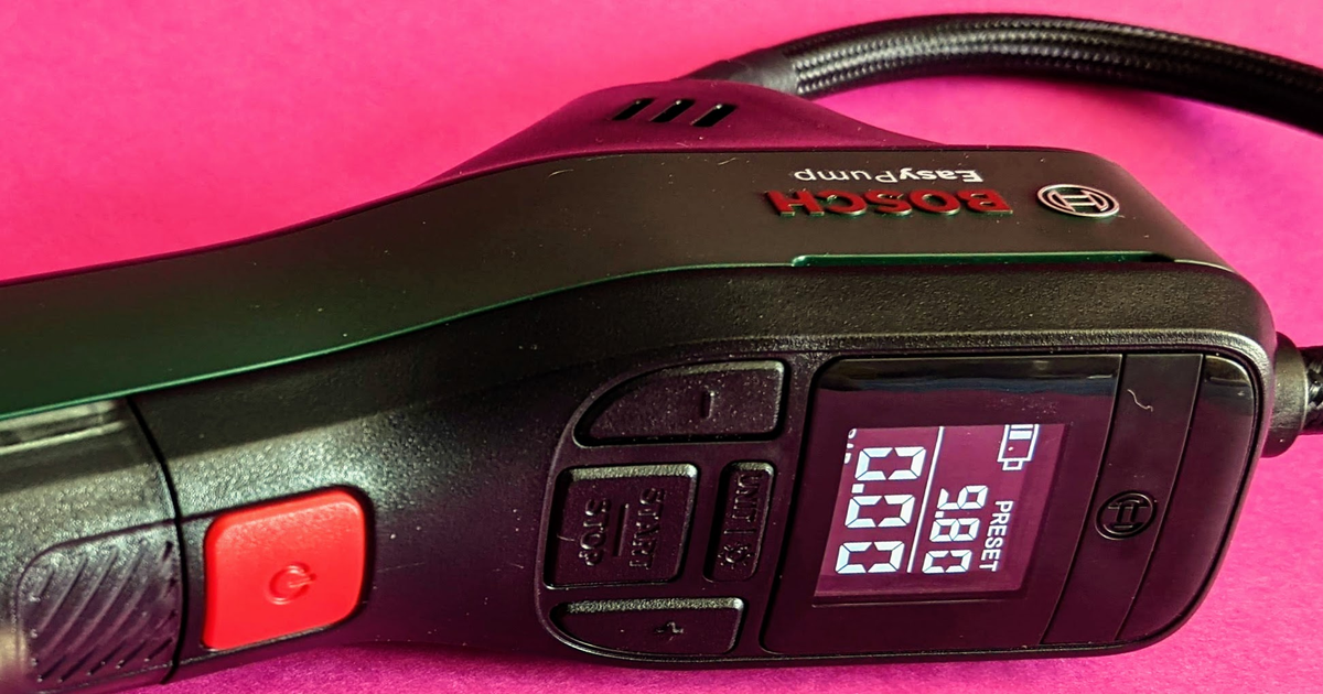 Top 10: Die beste Akku-Luftpumpe im Test – Testsieger Bosch kostet nur 50 Euro