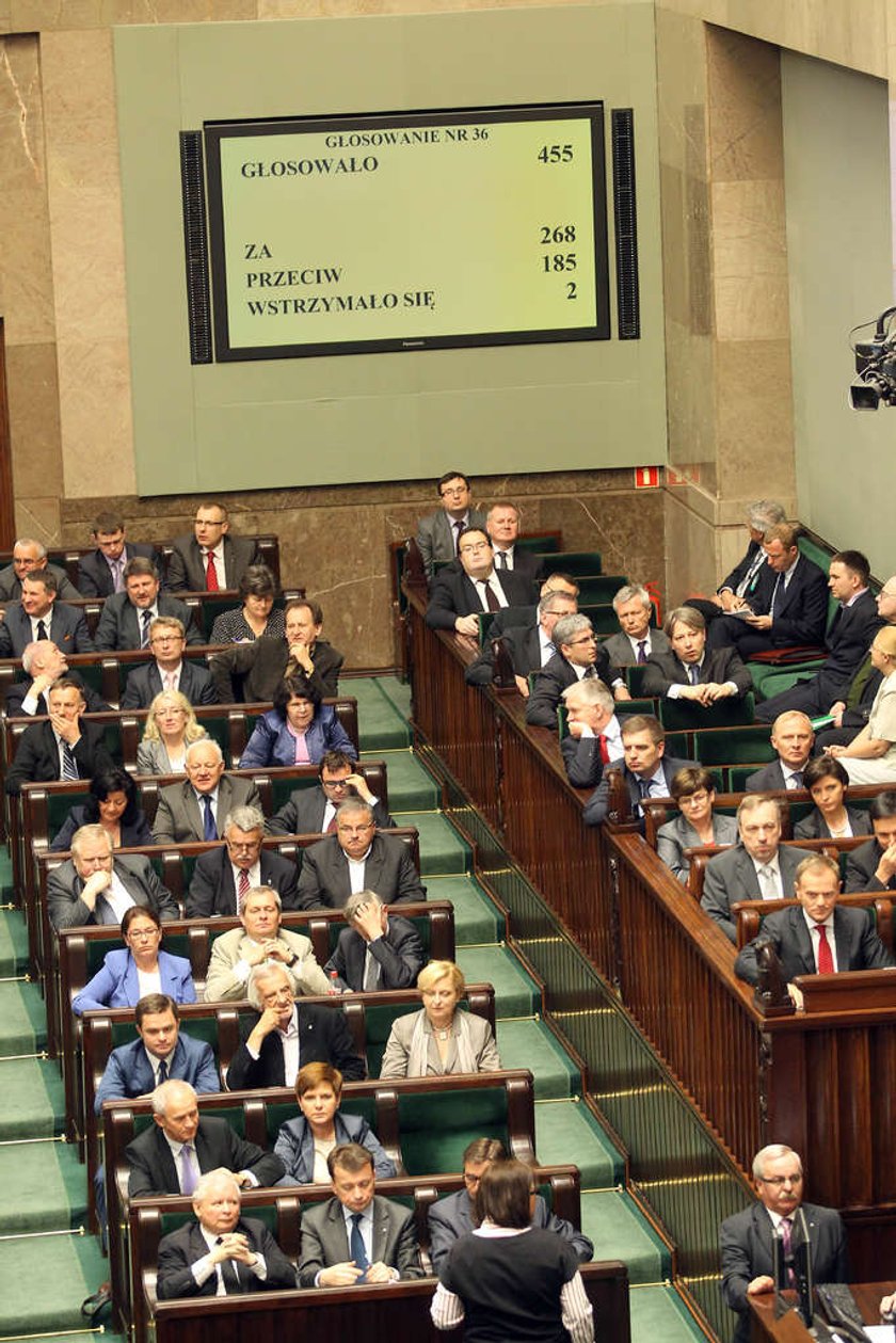 Sejm głosowanie