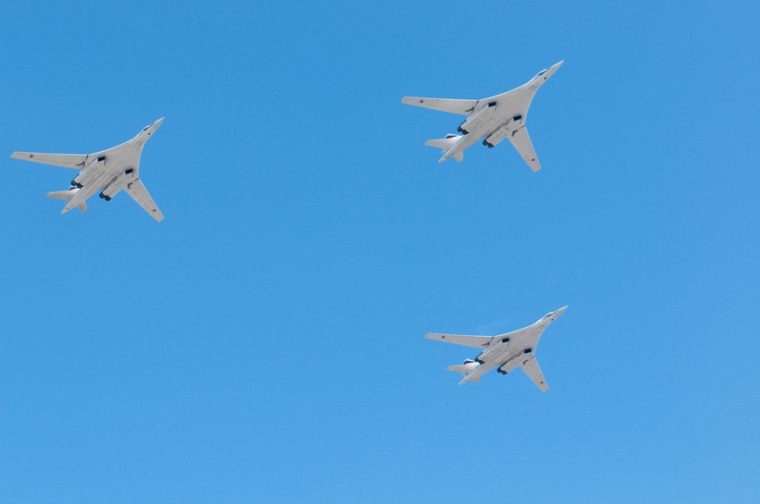 "Blekdžek" bombarderi na vojnoj paradi