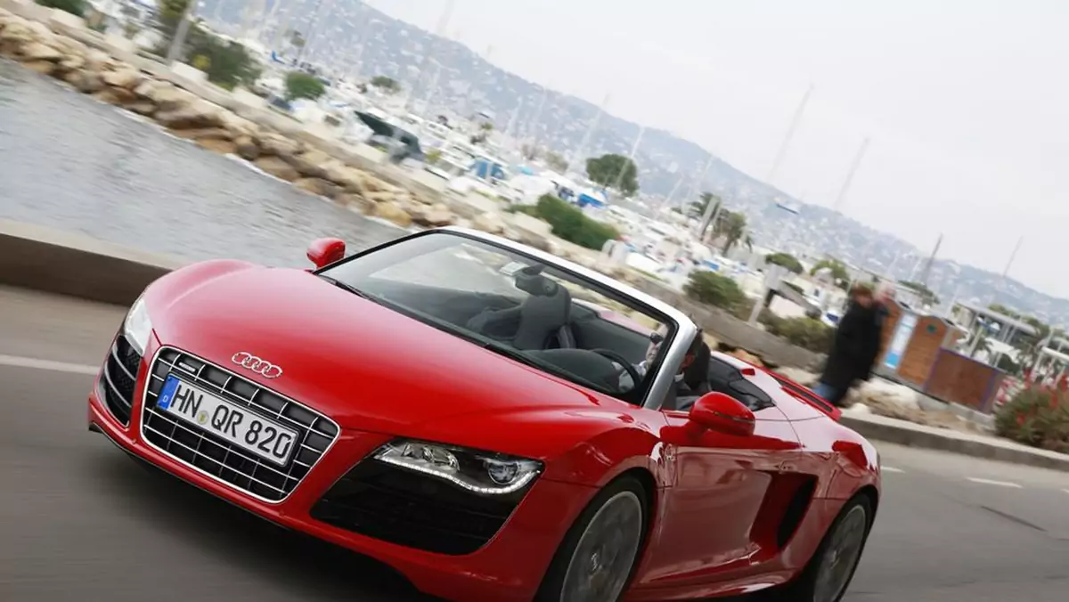 Audi R8 Spyder - supercabrio na wiosnę