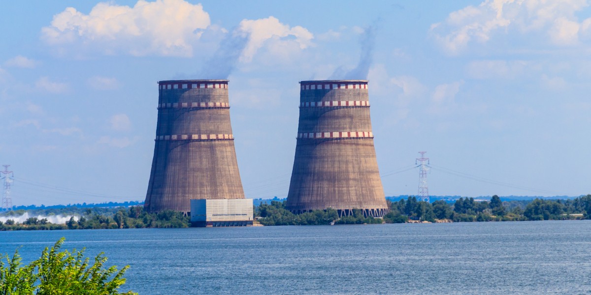 Zaporoska Elektrownia Atomowa. 