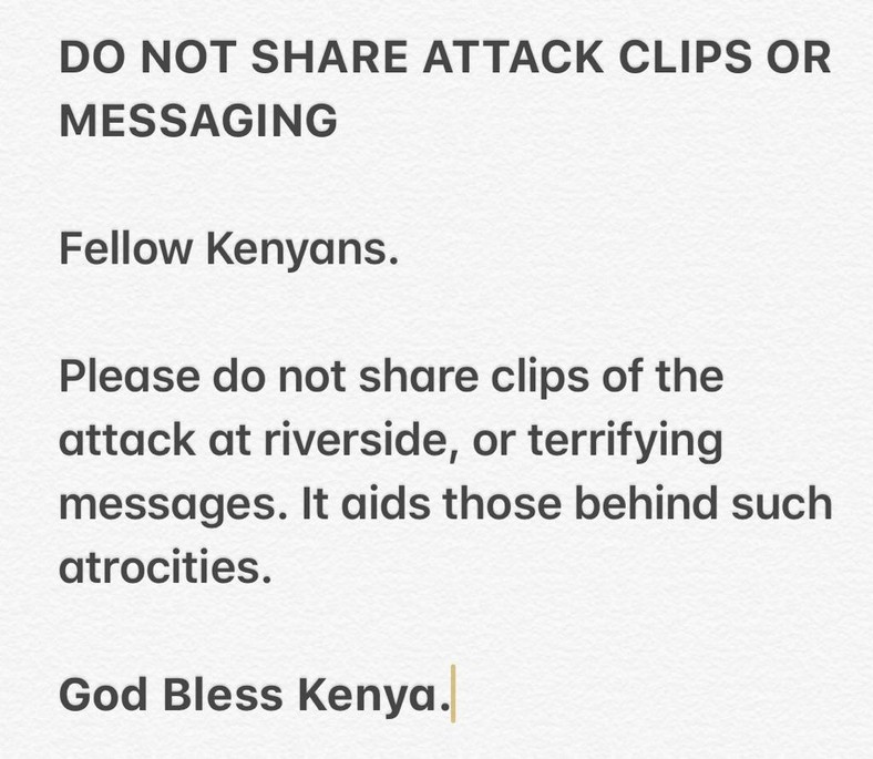 state house message on bomb attack 