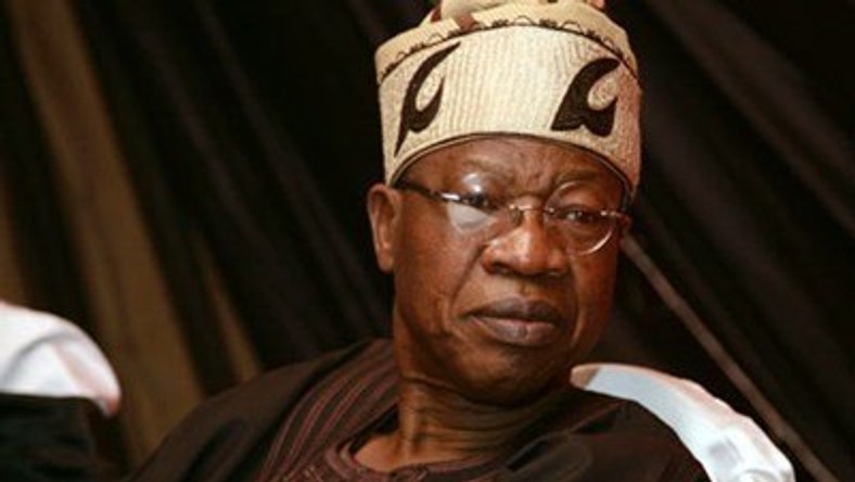 Minister of Information and Culture, Alhaji Lai Mohammed. 