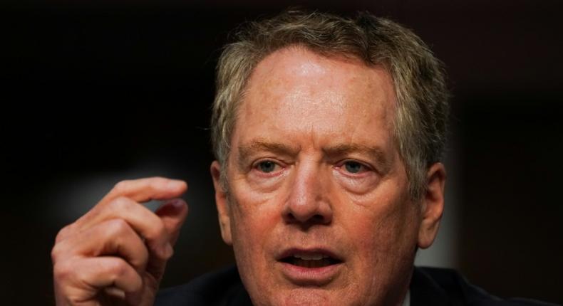 US Trade Representative Robert Lighthizer