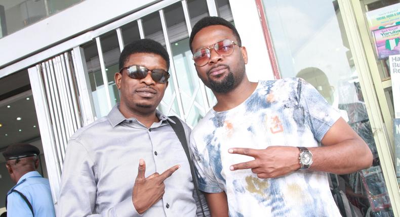 Paul Play and Shifi Omoefe of Styl Plus at MM2, Lagos