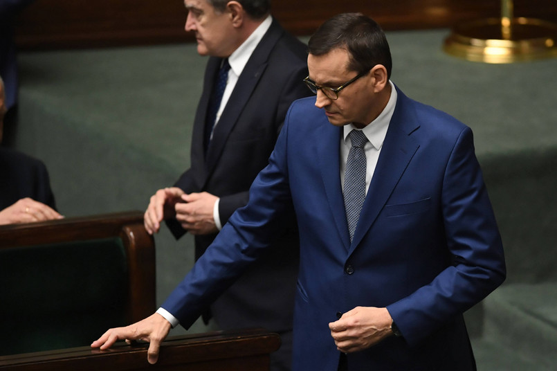 Morawiecki o "chamskiej hołocie" Kaczyńskiego: Czasami muszą paść takie męskie słowa