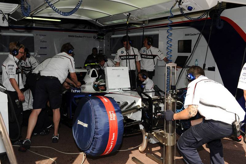 Grand Prix Monaco 2009: Button królem, Kubica w garażu (fotogaleria)