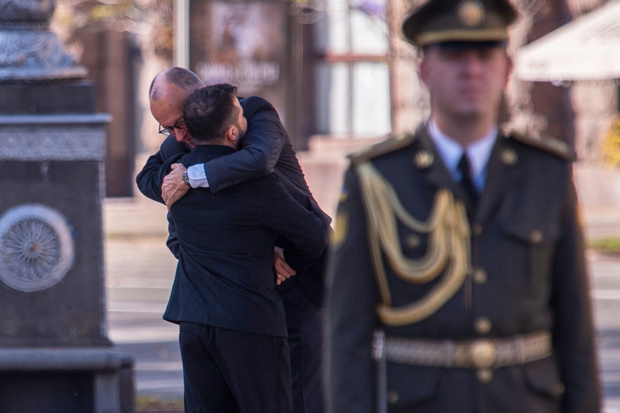 Nemecký kancelár Friedrich Merz prišiel v nedeľu ráno na návštevu Ukrajiny.