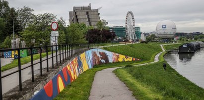 Nie tylko ozdabia Kraków, ale też usuwa smog. Wyjątkowy mural na Bulwarze Wołyńskim!