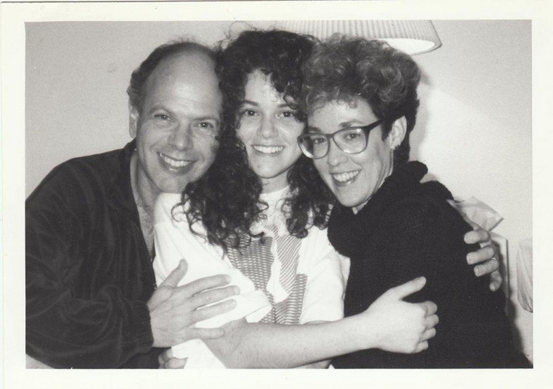 Rebecca Schaeffer z rodzicami