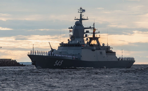 Rosyjskie okręty wpłynęły na Morze Śródziemne
