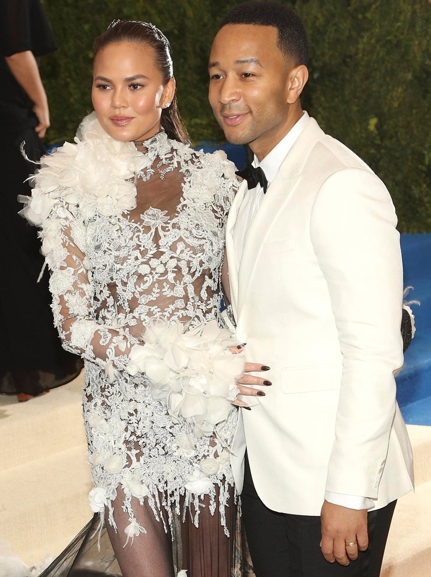 Krisi Tigen sa suprugom Džonom Ledžendom