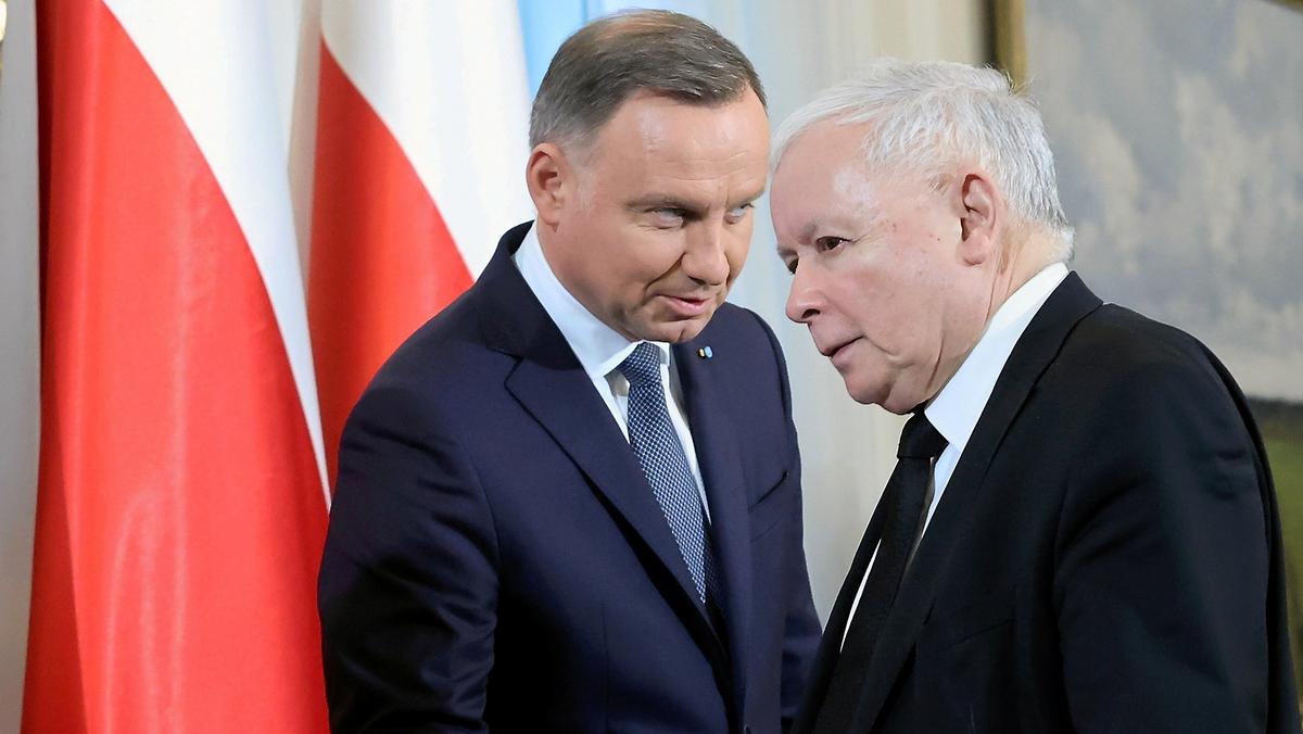 Jarosław Kaczyński i Andrzej Duda