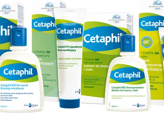 Pełna gama produktów Cetaphil dla skóry wymagającej