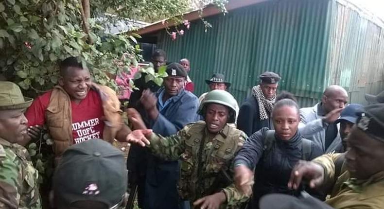 Man caught red handed bribing voters in Kibra, Mashimoni polling station