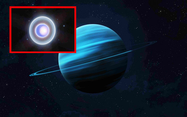 Teleskop Webba wykonał jedno z najpiękniejszych i najbardziej szczegółowych zdjęć Urana