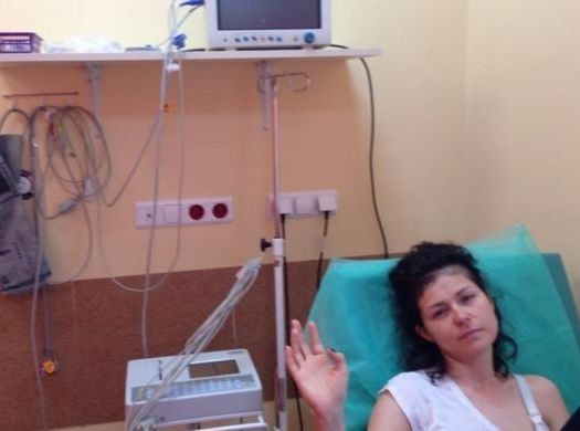 Kasia Cichopek w szpitalu